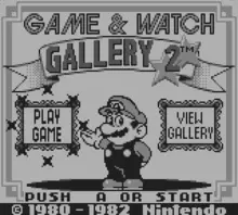 Image n° 1 - screenshots  : Game & Watch Gallery 2